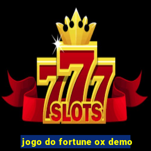 jogo do fortune ox demo